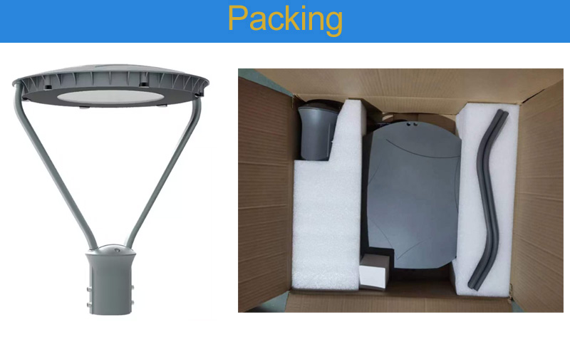 L&acirc;mpada de jardim Embalagem 1