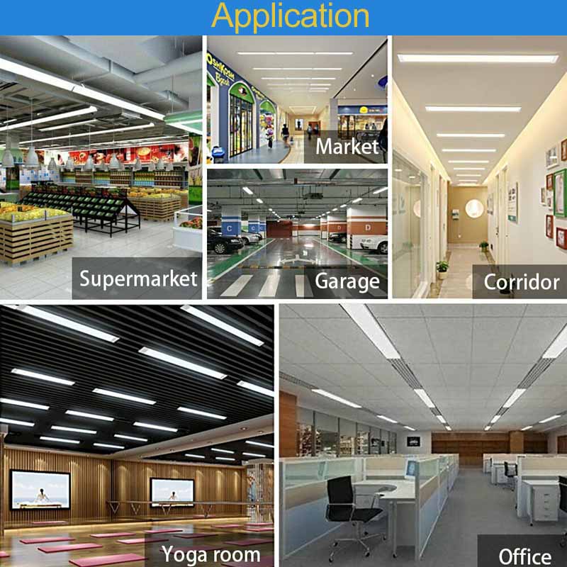 Aplica&ccedil;&atilde;o de luz LED Batten