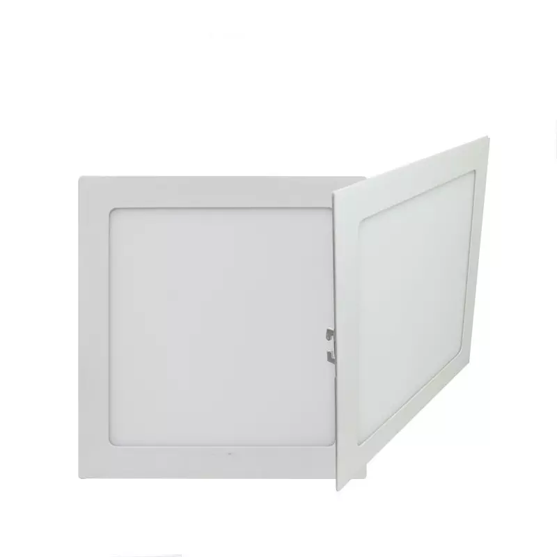 Painel de luz LED embutido ultrafino quadrado 15W 18w 24W