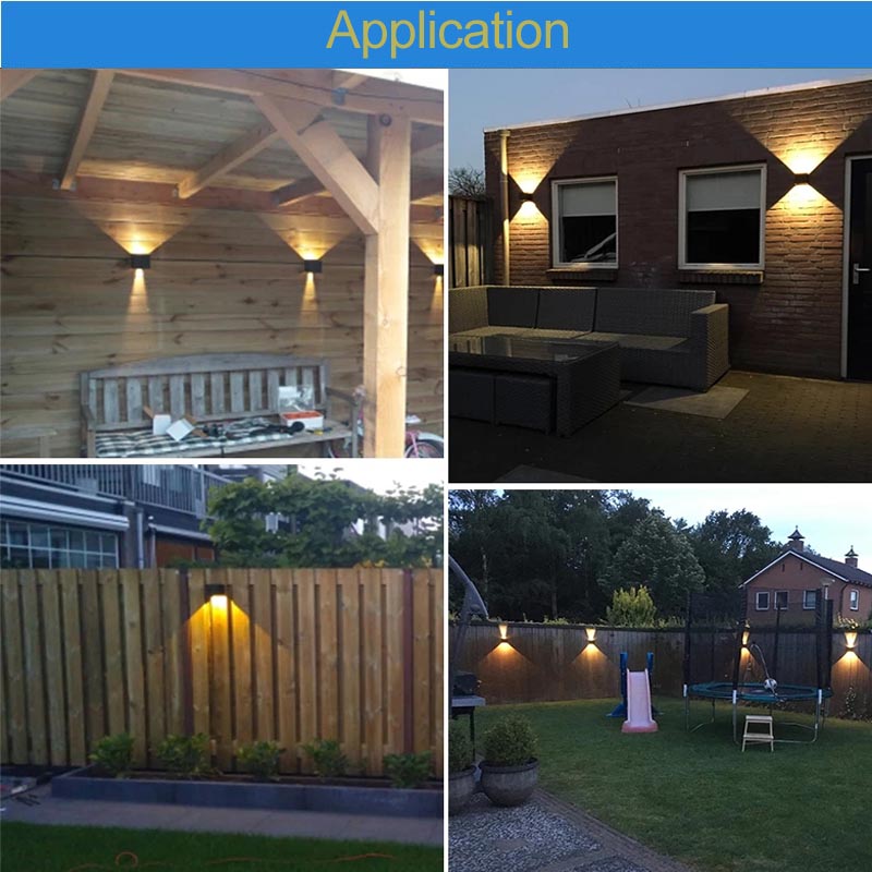 Aplica&ccedil;&atilde;o de lumin&aacute;ria de parede LED