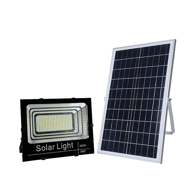 Luzes de inundação LED solares de alta qualidade para exterior 100w 200w 300w 400w