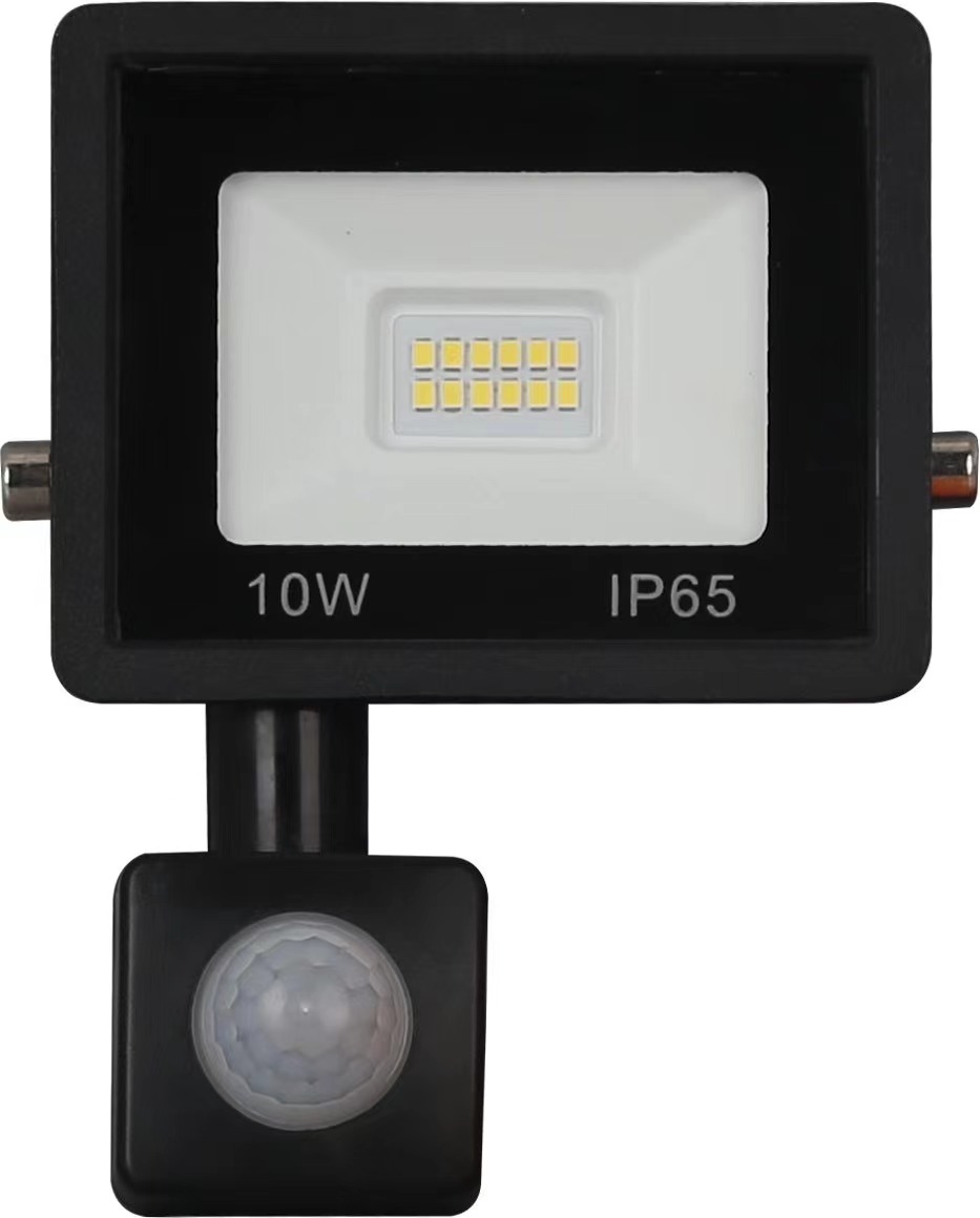 Holofote LED com sensor de movimento PIR 30w 50w 100w