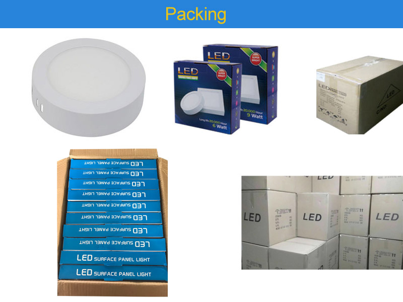 Embalagem redonda de superf&iacute;cie